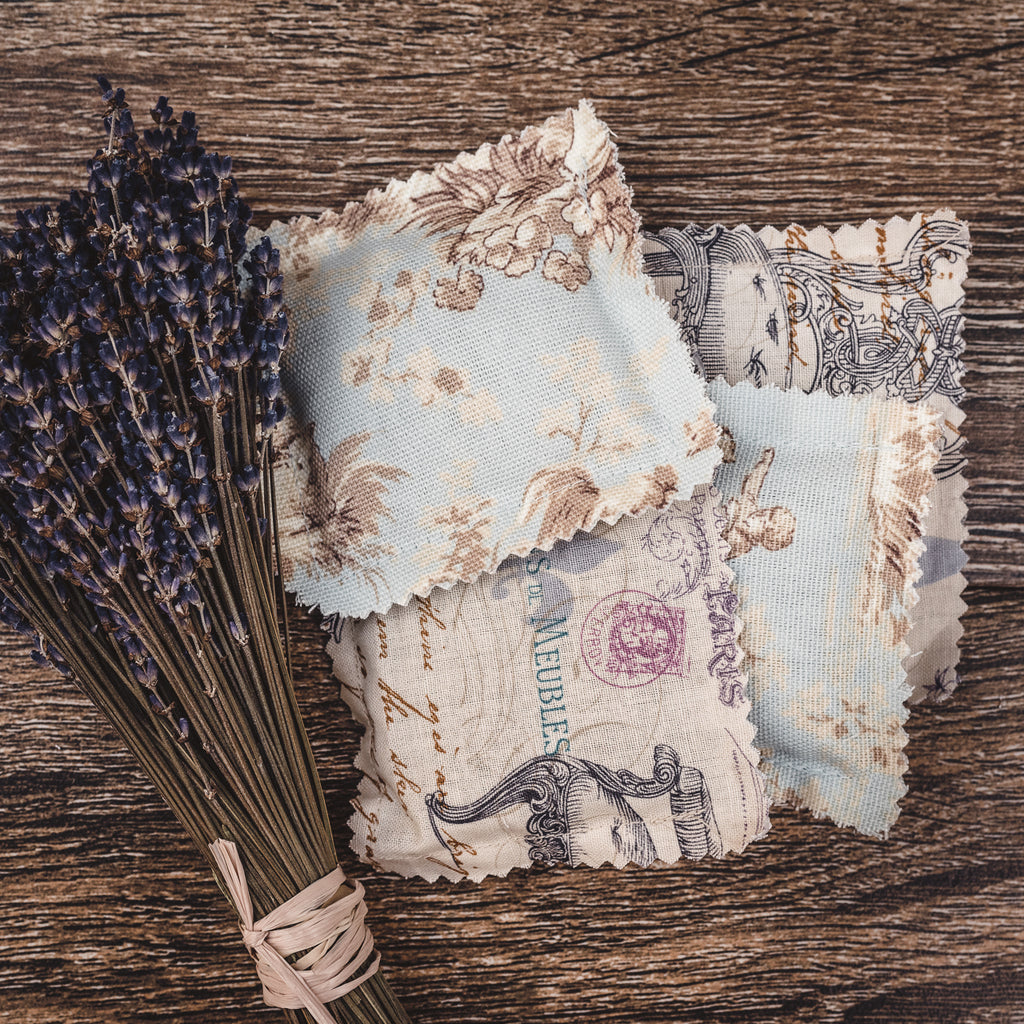 Lavender Flower Sachets for Aromatherapy and More Willow & Birch