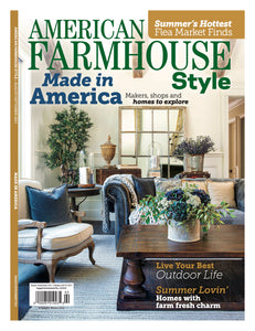 willow & birch apothecary featured in Made in America issue of American Farmhouse Style magazine