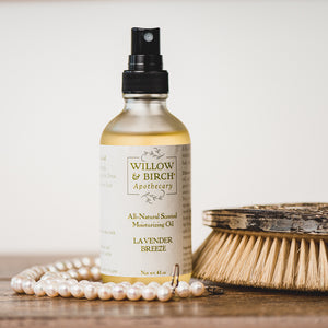 Moisturizing Oil Body Hair Bath Victorian Vintage Apothecary – Willow & Birch  Apothecary