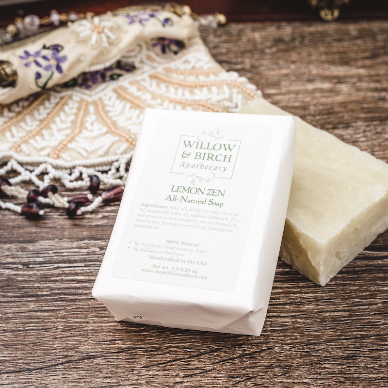 Natural Bar Soap Scented With Essential Oil